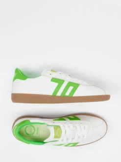 – Sneaker aus Kalbleder in -Grün-Back 70 Hot