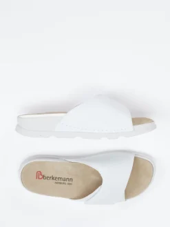 – Komfort-Pantolette aus geprägtem Leder-Berkemann Hot