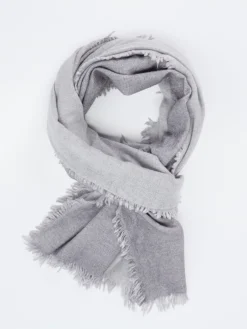 – Webschal aus Wolle-Kaschmir in Hell-Blui Online