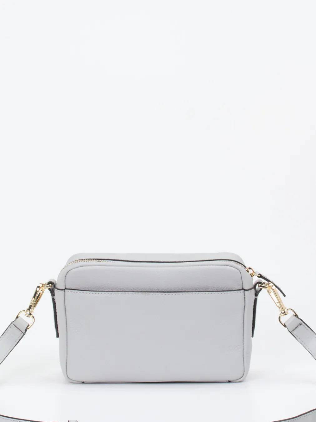 – Crossbody Bag aus Kalbleder in Hell-Boss