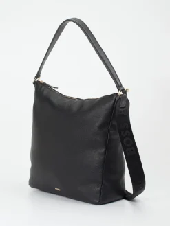 – Hobo Bag aus Kalbleder in-Boss New