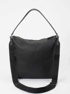 – Hobo Bag aus Kalbleder in-Boss New