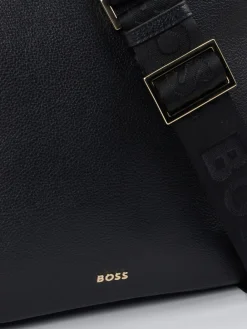 – Hobo Bag aus Kalbleder in-Boss New