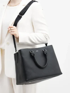 – Shopper aus Kalbleder in-Boss Sale