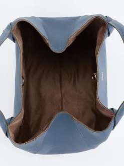 – Shopper aus Leder in Tauben-Boss New