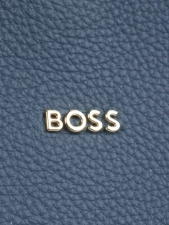– Shopper aus Leder in Tauben-Boss New