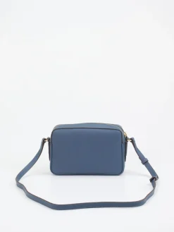 – Umhängetasche aus Leder in Jeans-Boss New