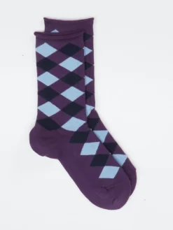 – Freizeitsocken aus Baumwolle Dunkelviolett-Burlington Online