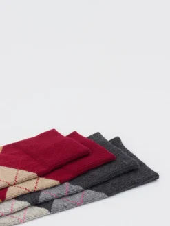 – Freizeitsocken aus Baumwollmix Dunkel-Burlington Outlet