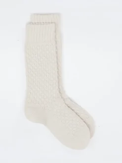 – Stricksocken aus Wolle-Burlington Hot