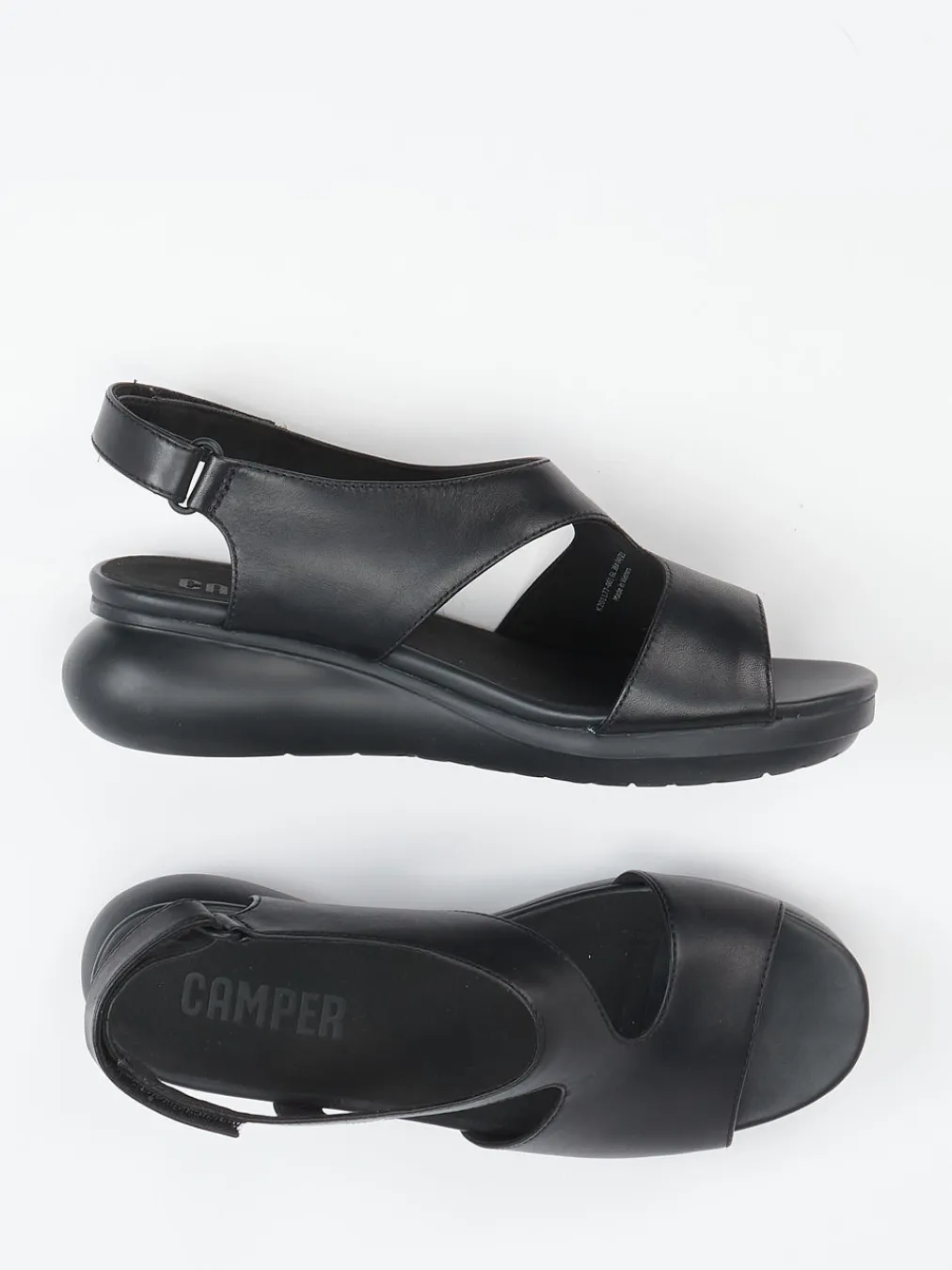 – Keilsandalette aus Kalbleder-Camper Clearance