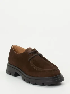 – Derby-Schnürschuh aus Veloursleder-Candice Cooper