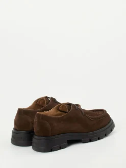 – Derby-Schnürschuh aus Veloursleder-Candice Cooper