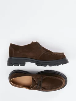 – Derby-Schnürschuh aus Veloursleder-Candice Cooper