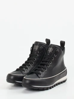 – High-Top Sneaker aus Kalbleder-Candice Cooper Outlet
