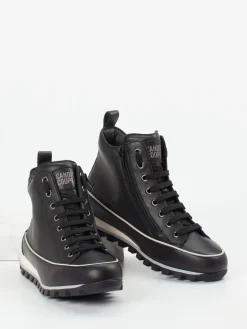 – High-Top Sneaker aus Kalbleder-Candice Cooper Outlet