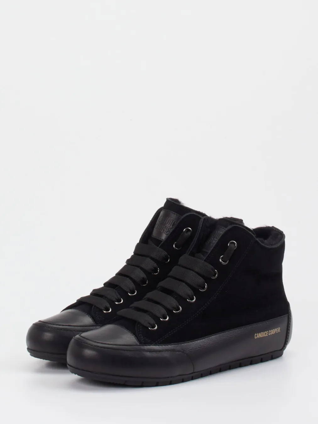 – High-Top-Sneaker aus Veloursleder-Candice Cooper Online