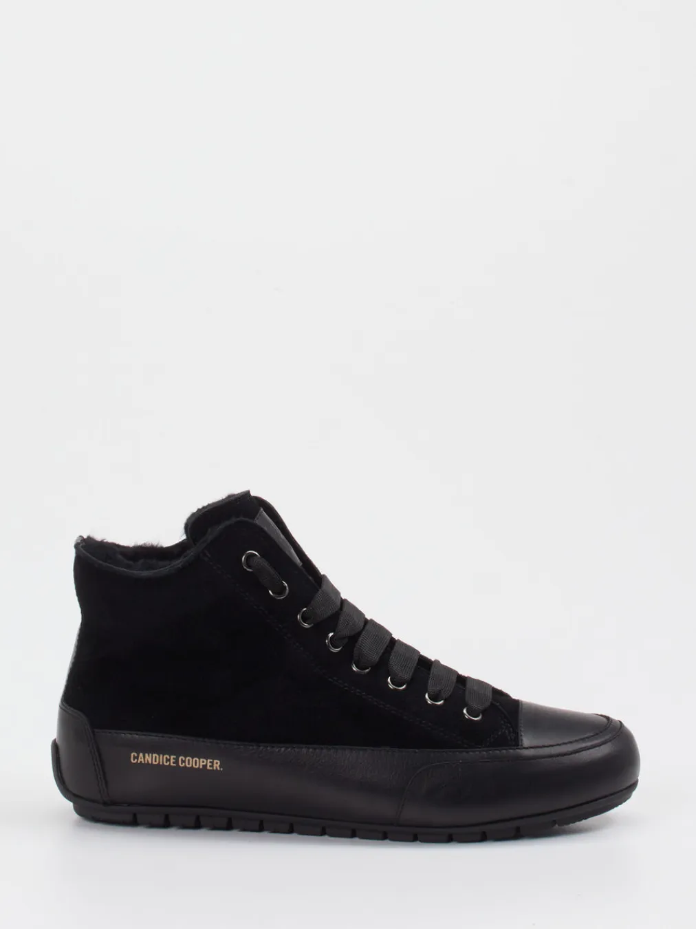 – High-Top-Sneaker aus Veloursleder-Candice Cooper Online
