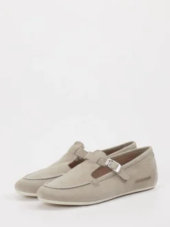 – Mary-Jane-Halbschuh aus Veloursleder-Candice Cooper Hot