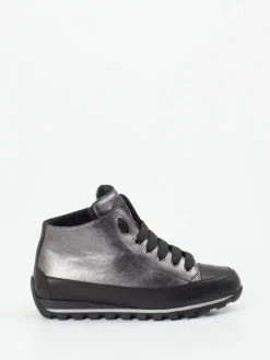 – Schnürboots aus Nubukleder Anthrazit-Candice Cooper Online