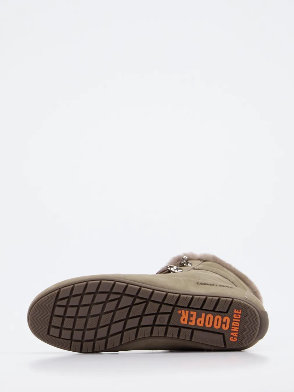 – Schnürboots aus Nubukleder in Taupe-Candice Cooper New