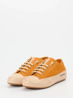 – Sneaker aus Veloursleder Hellbeige-Candice Cooper Discount