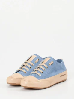 – Sneaker aus Veloursleder in Hell-Candice Cooper Outlet