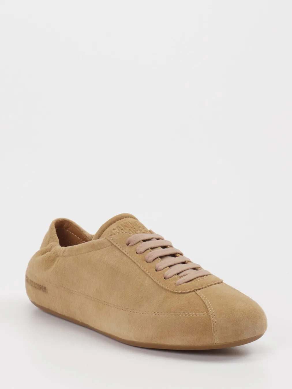 – Sneaker aus Veloursleder beige-Candice Cooper Discount