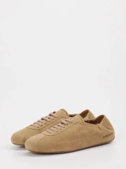 – Sneaker aus Veloursleder beige-Candice Cooper Discount