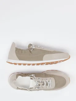 – Sneaker aus Velour/Textil in-Candice Cooper Sale