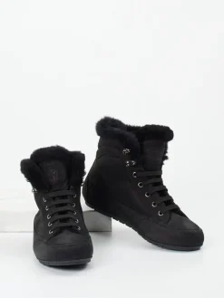 – Stiefelette aus Nubukleder-Candice Cooper Clearance