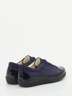 – Komfort-Sneaker aus Veloursleder dunkel-Christian Dietz Sale