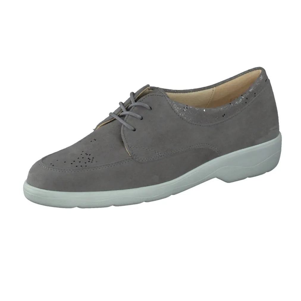 – Komfort-Schnürer aus Veloursleder-Christian Dietz Discount