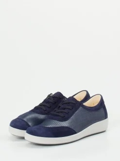 – Komfort-Sneaker aus Stretch und Veloursleder-Christian Dietz Best