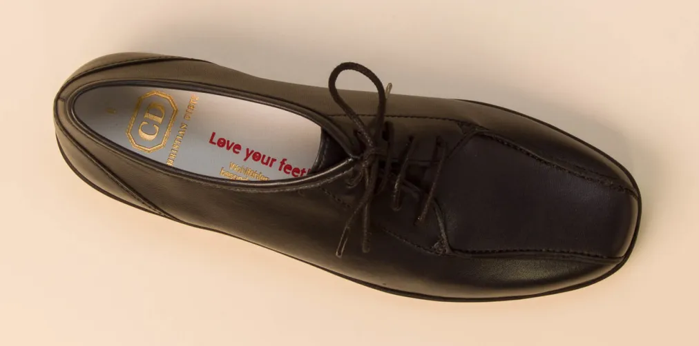 – Komfort-Schnürschuh aus Kalbleder-Christian Dietz Online