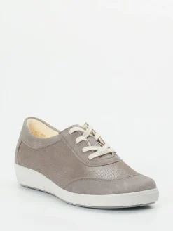 – Komfort-Sneaker aus Stretch und Veloursleder-Christian Dietz Outlet