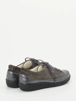 – Komfort-Sneaker aus Veloursleder anthrazit-Christian Dietz Outlet