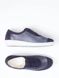 – Komfort-Sneaker aus Stretch und Veloursleder-Christian Dietz