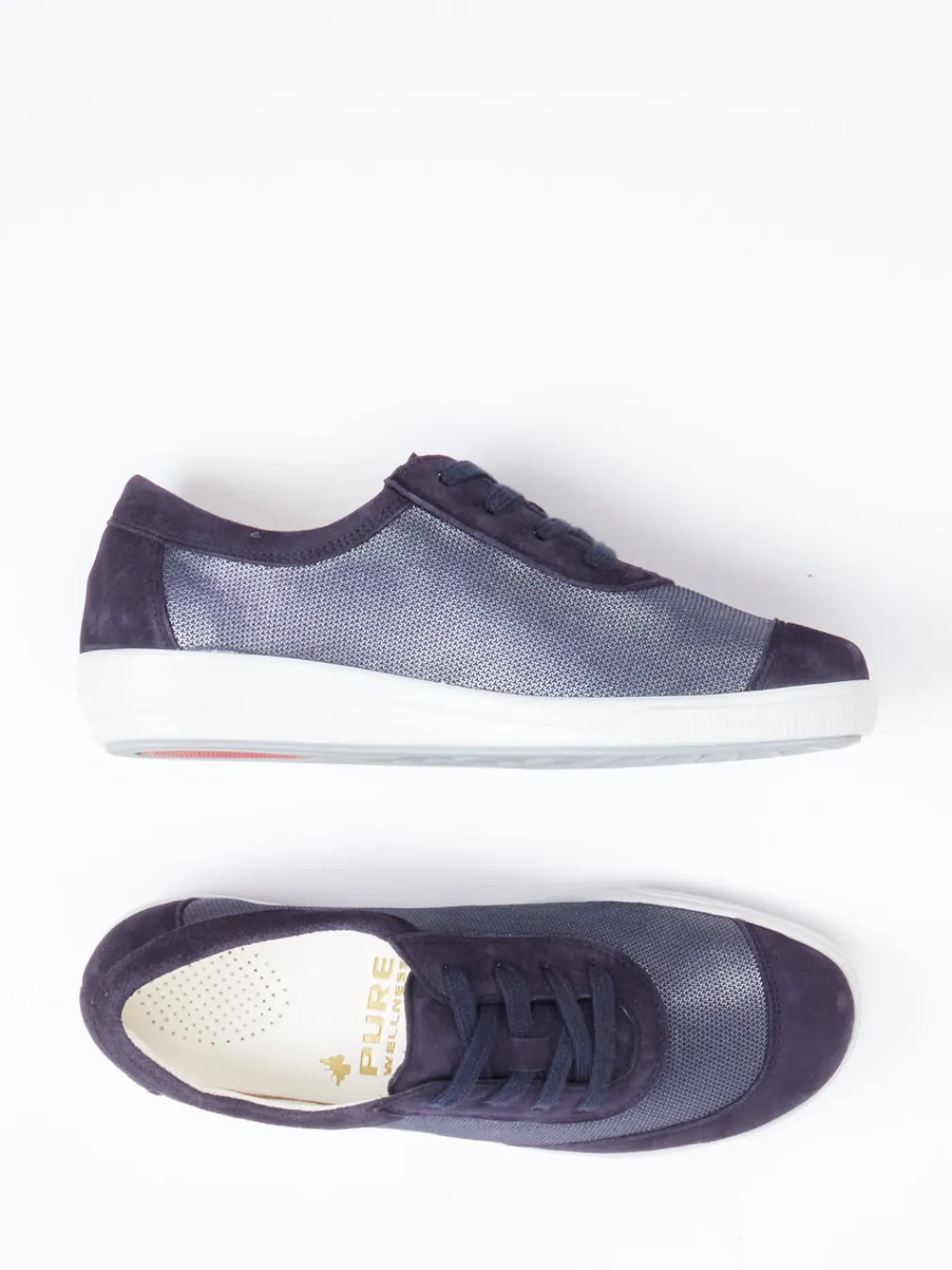 – Komfort-Sneaker aus Stretch und Veloursleder-Christian Dietz