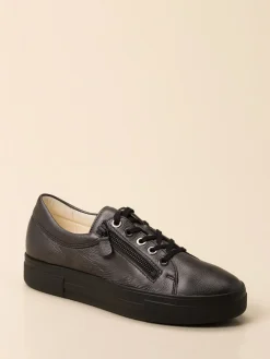 – Komfort-Sneaker aus Kalbleder Anthrazit-Christian Dietz Best