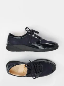 – Komfort-Sneaker aus Veloursleder Dunkel-Christian Dietz Sale