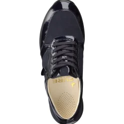 – Komfort-Sneaker aus Veloursleder Dunkel-Christian Dietz Sale