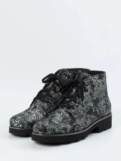 – Schnürboots aus geprägtem Leder-Christian Dietz New