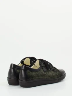 – Schnürschuh aus geprägtem Leder-Christian Dietz New