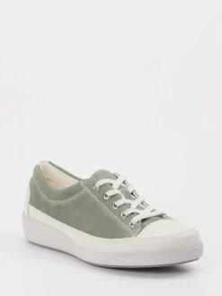 – Sneaker aus Veloursleder salbei-Christian Dietz Clearance