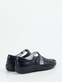 – Spangenschuh aus Kalbleder Dunkel-Christian Dietz Online