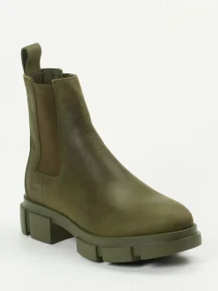 – Chelsea Boots aus Nubukleder oliv-Copenhagen Outlet