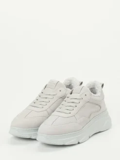 – Chunky Sneaker aus Nubukleder hell-Copenhagen Discount