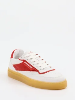 – Sneaker aus Kalbleder in -Rot-Copenhagen Outlet