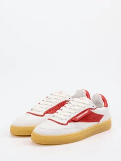 – Sneaker aus Kalbleder in -Rot-Copenhagen Outlet